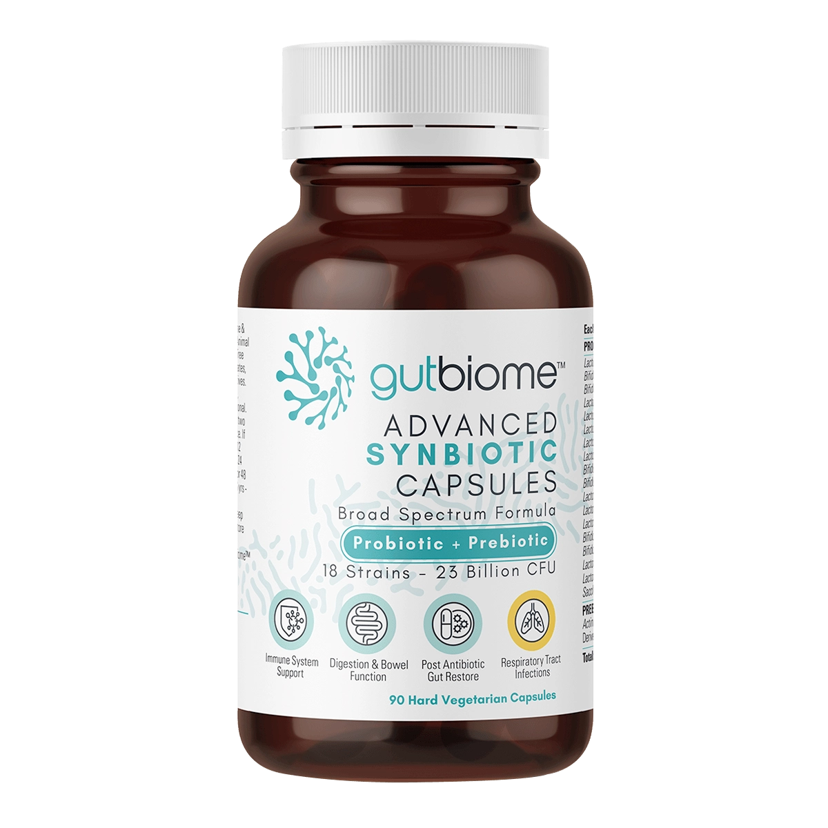 Gutbiome Advanced Synbiotic Capsules - 90 Capsules