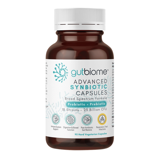 Gutbiome Advanced Synbiotic Capsules - 90 Capsules