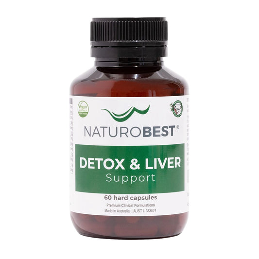 NaturoBest Detox & Liver Support - 60 Capsules